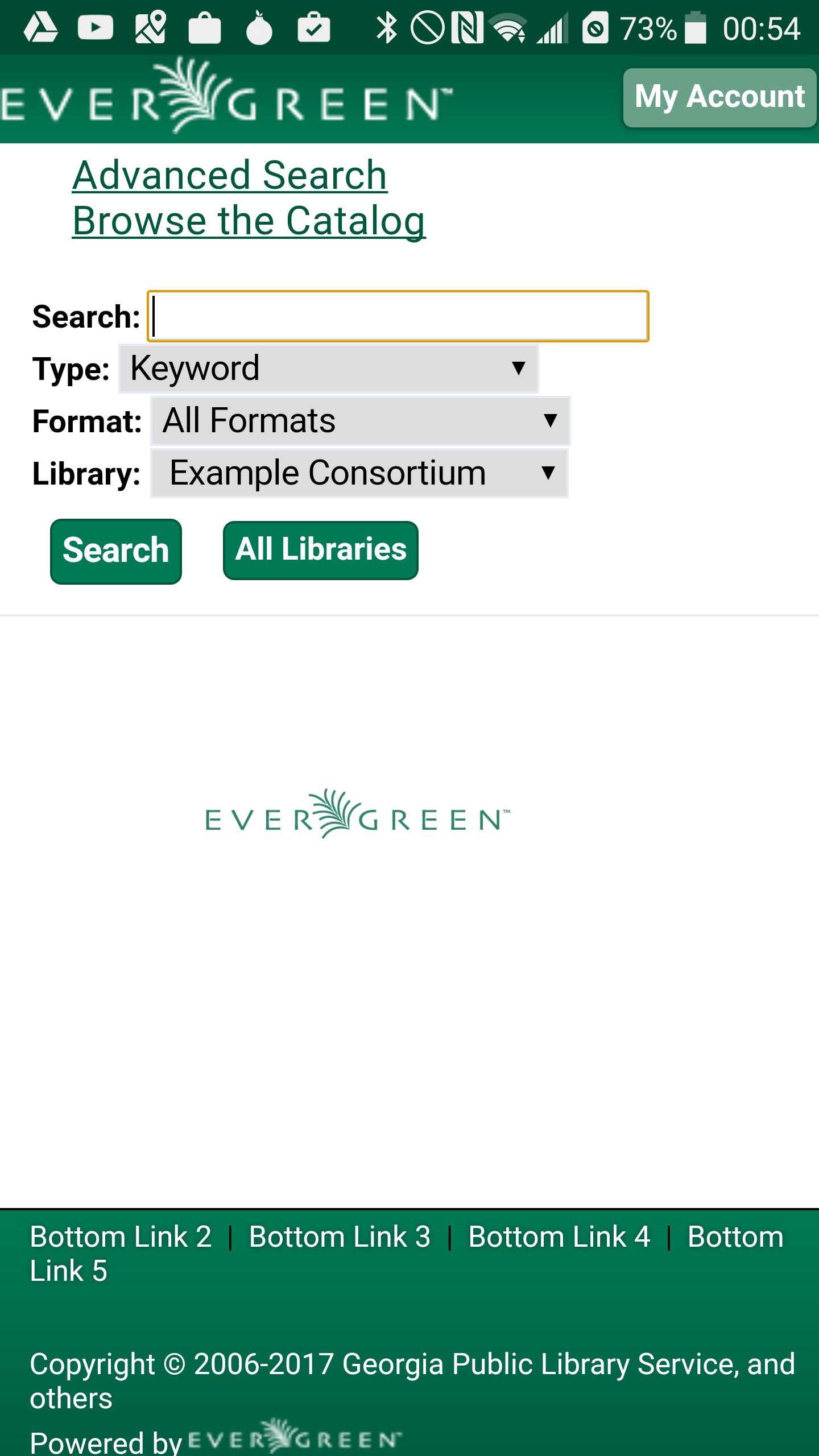Android PWA in full screen mode