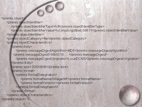 Sample record